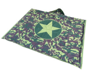 Camouflage waterafstotend picknickkleed met capuchon 190 x 150 "Army Dreamer"